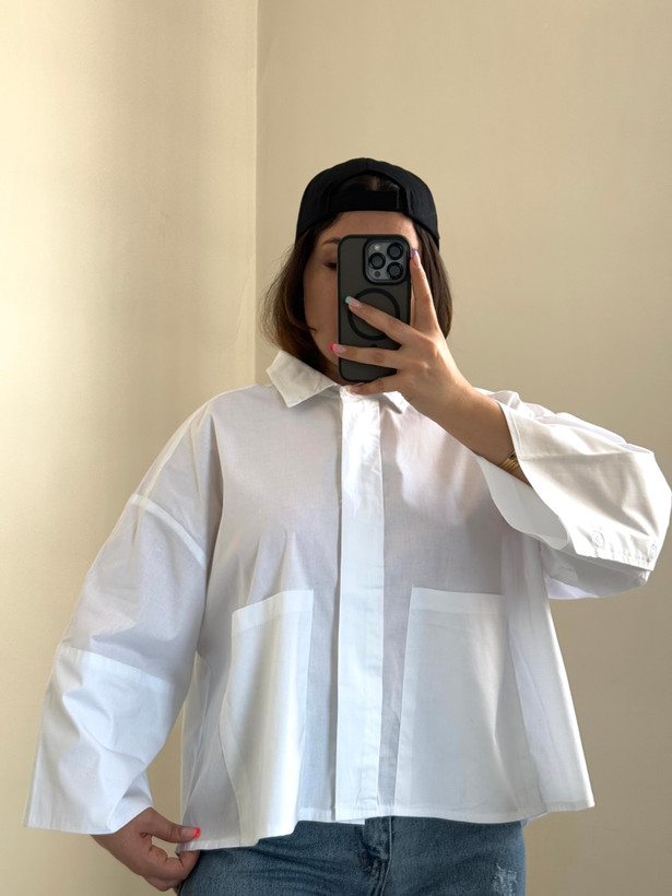 شومیز باکسی زنانه وارداتی ترک