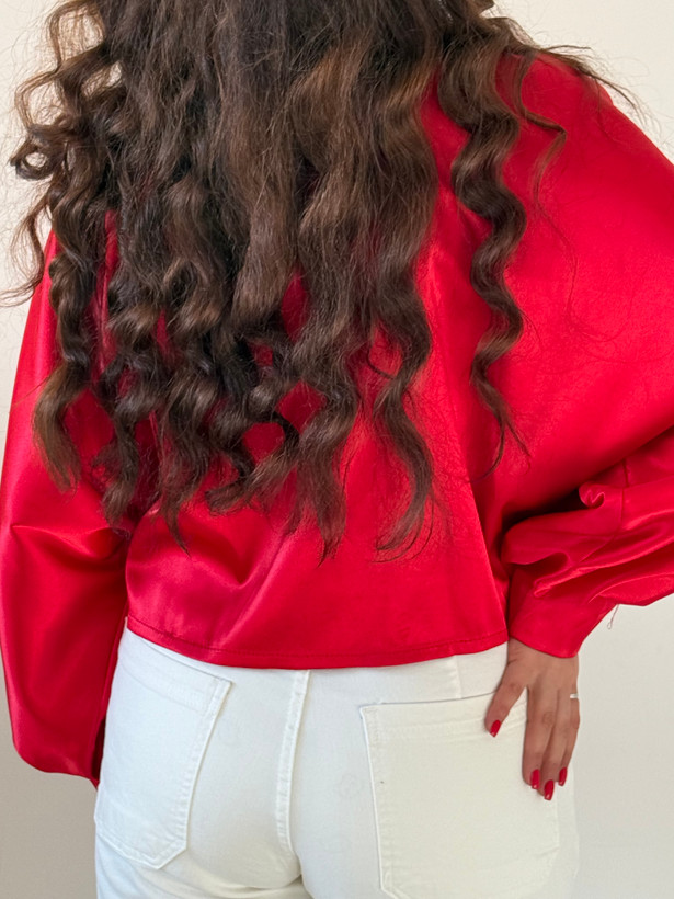 شومیز ساتن زنانه