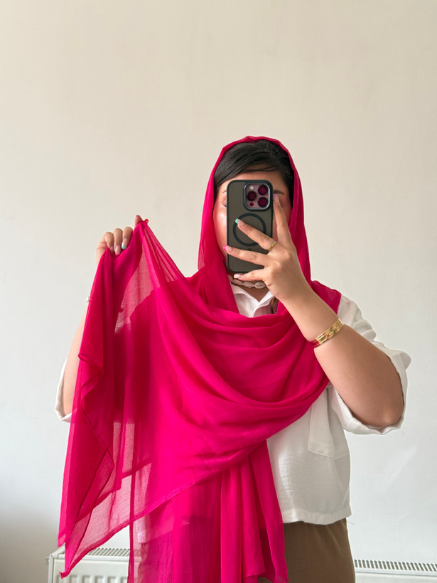 شال حریر زنانه هندی