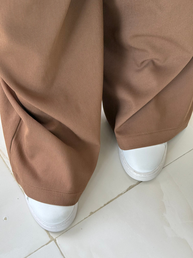 شلوار زنانه پارچه ای بگ